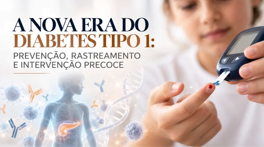 A NOVA ERA DO DIABETES TIPO 1: PREVENÇÃO, RASTREAMENTO E INTERVENÇÃO PRECOCE