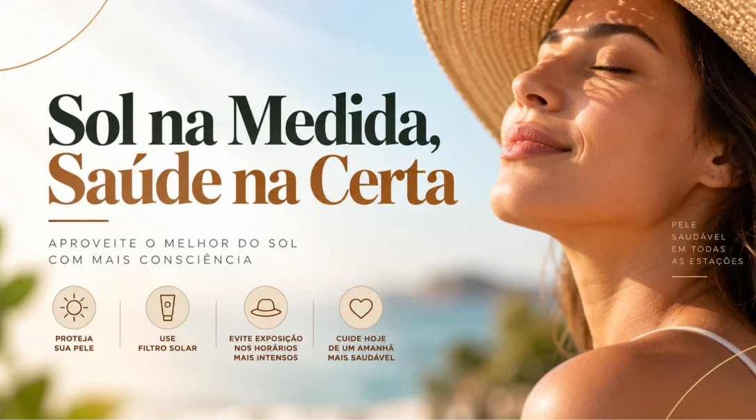 "Sol na Medida, Saúde na Certa"?
